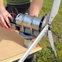 Éolienne à faire soi-même à partir d'une machine à laver: instructions de montage pour un moulin à vent