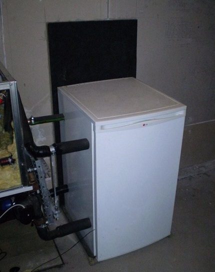 Zelfgemaakte warmtepomp uit de koelkast