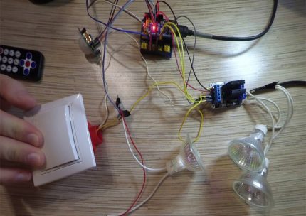 Assemblage d'éclairage basé sur Arduino